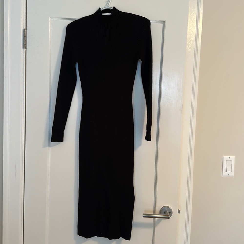 Ribbed Sweater Dress